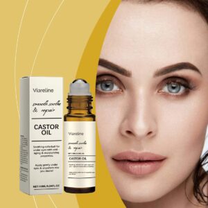 Castor Oil Eye Roll-On 10 ml – Metal Rollerball