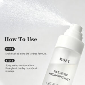 Rice Relief Hydrating Mist – Rice, Centella and Hyaluronic Acid