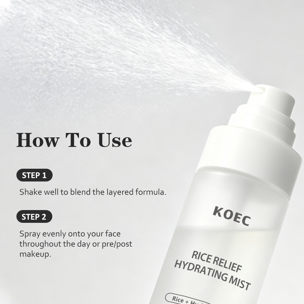 Rice Relief Hydrating Mist – Rice, Centella and Hyaluronic Acid