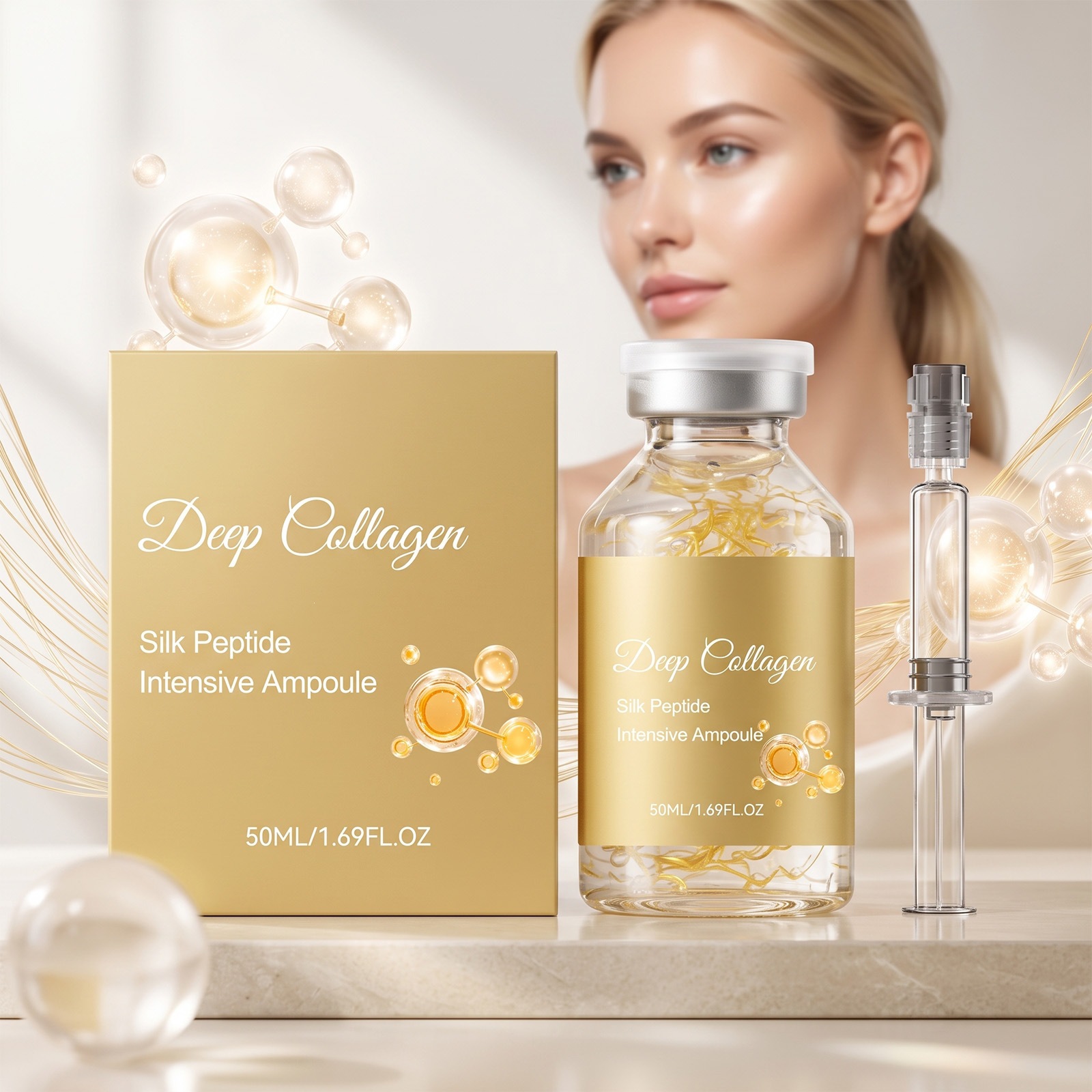 Silk Peptide Ampoule – Smoothing Care
