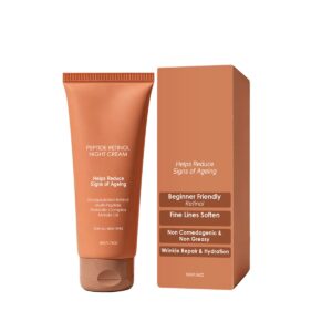 Peptide Retinol Night Cream – Beginner-Friendly Retinol